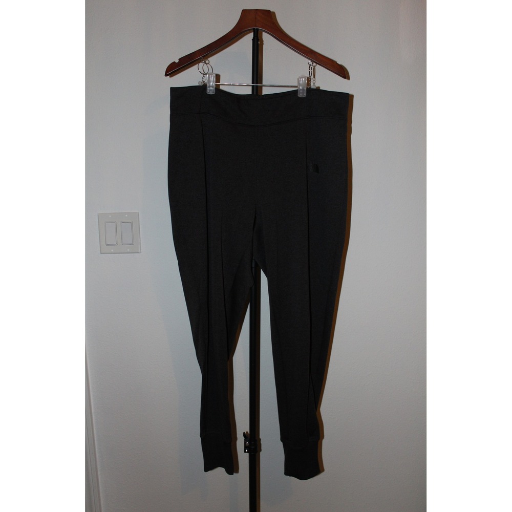 The North Face Women's XL Dark Gray Heather‎ High Waisted Tapered Jogger Pants